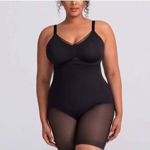 HoneyLove SculptWear SuperPower Short Womens Size M Black Shapewear Sculpting